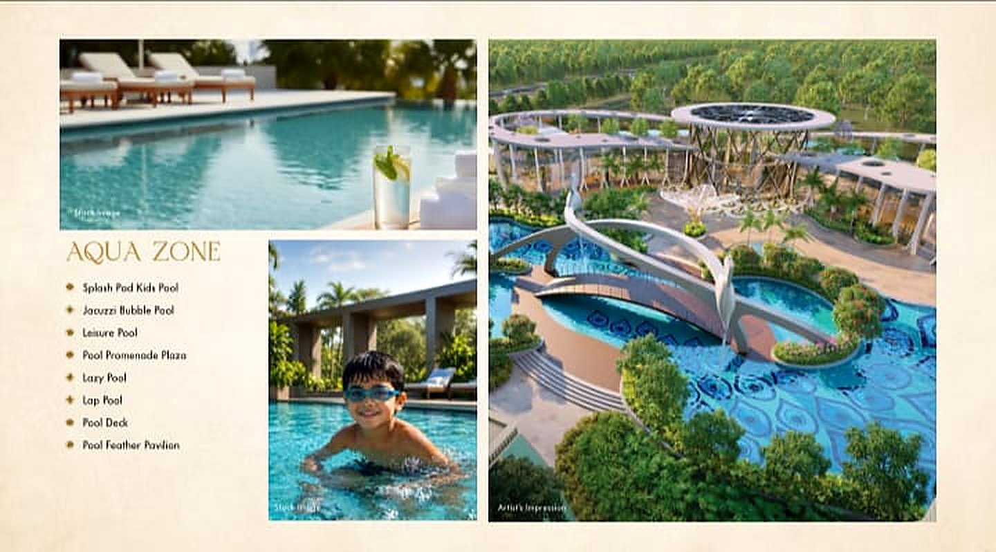 Aqua Zone — leisure and lap pools